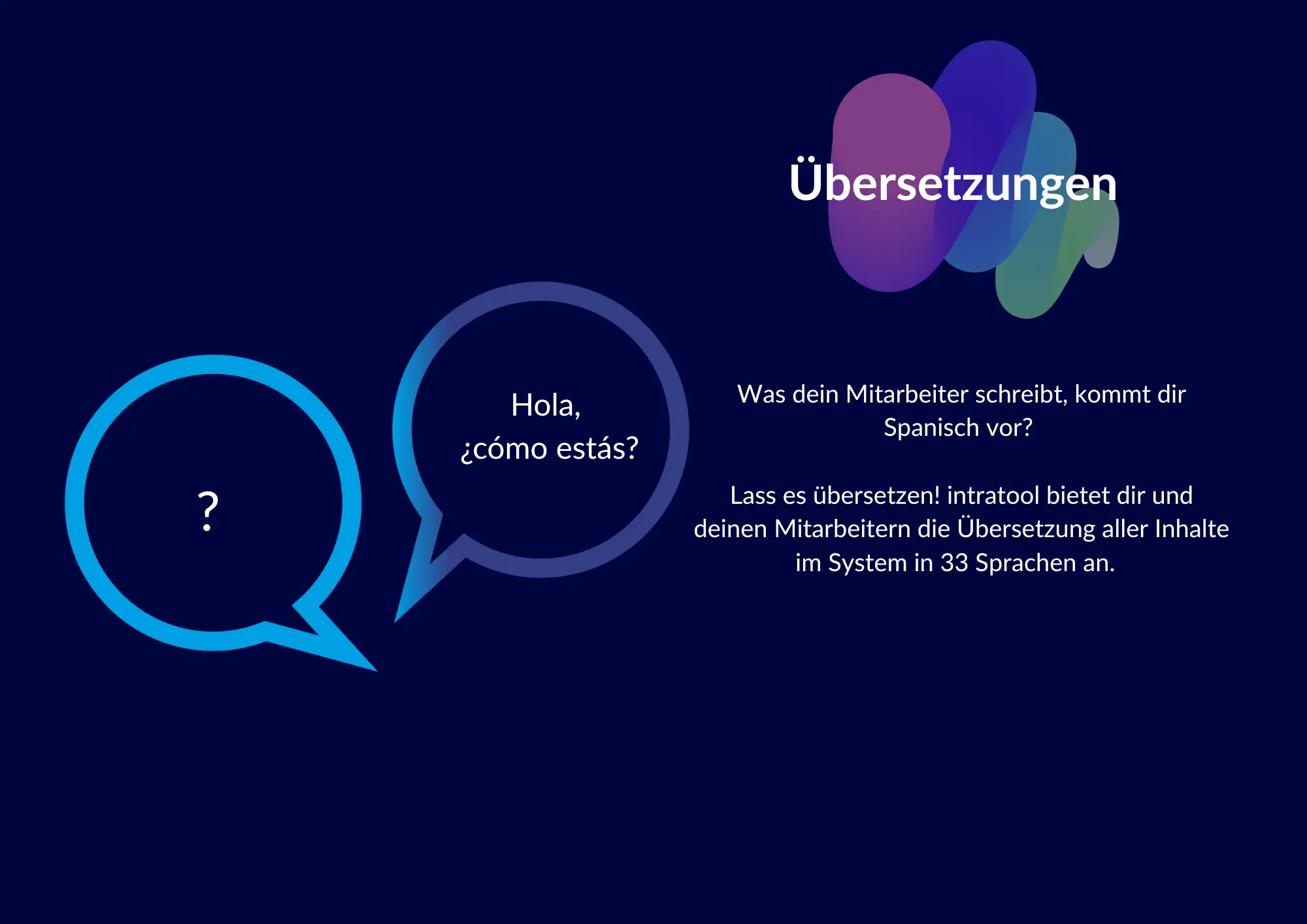 33 Sprachen. Ein Team. Null Sprachbarrieren im Alltag