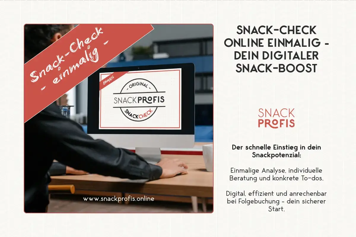 Onlineangebote der SNACKPROFIS - Snackberatung