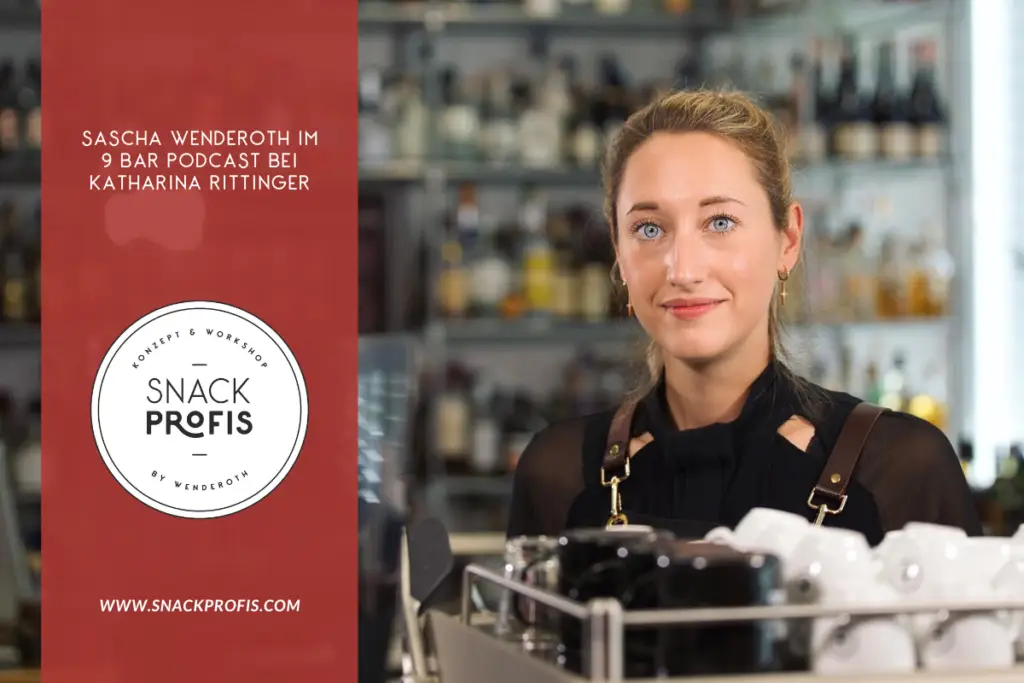 𝟵 𝗯𝗮𝗿 𝗣𝗼𝗱𝗰𝗮𝘀𝘁 von Die Kaffeegruppe & Katharina Rittinger ☕mit Sascha Wenderoth. Gesprochen wird über die SNACKPROFIS...