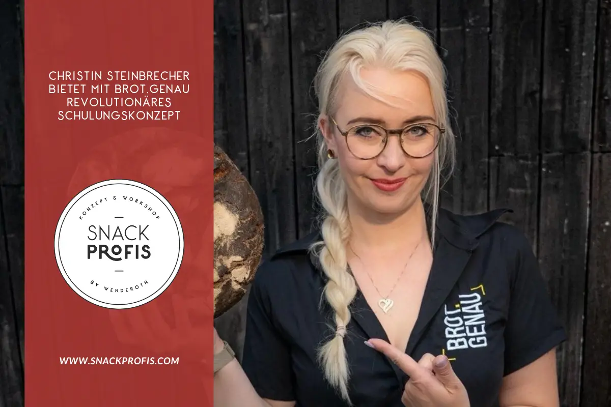 Christin Steinbrecher bietet mit BROT.GENAU revolutionäres Schulungskonzept