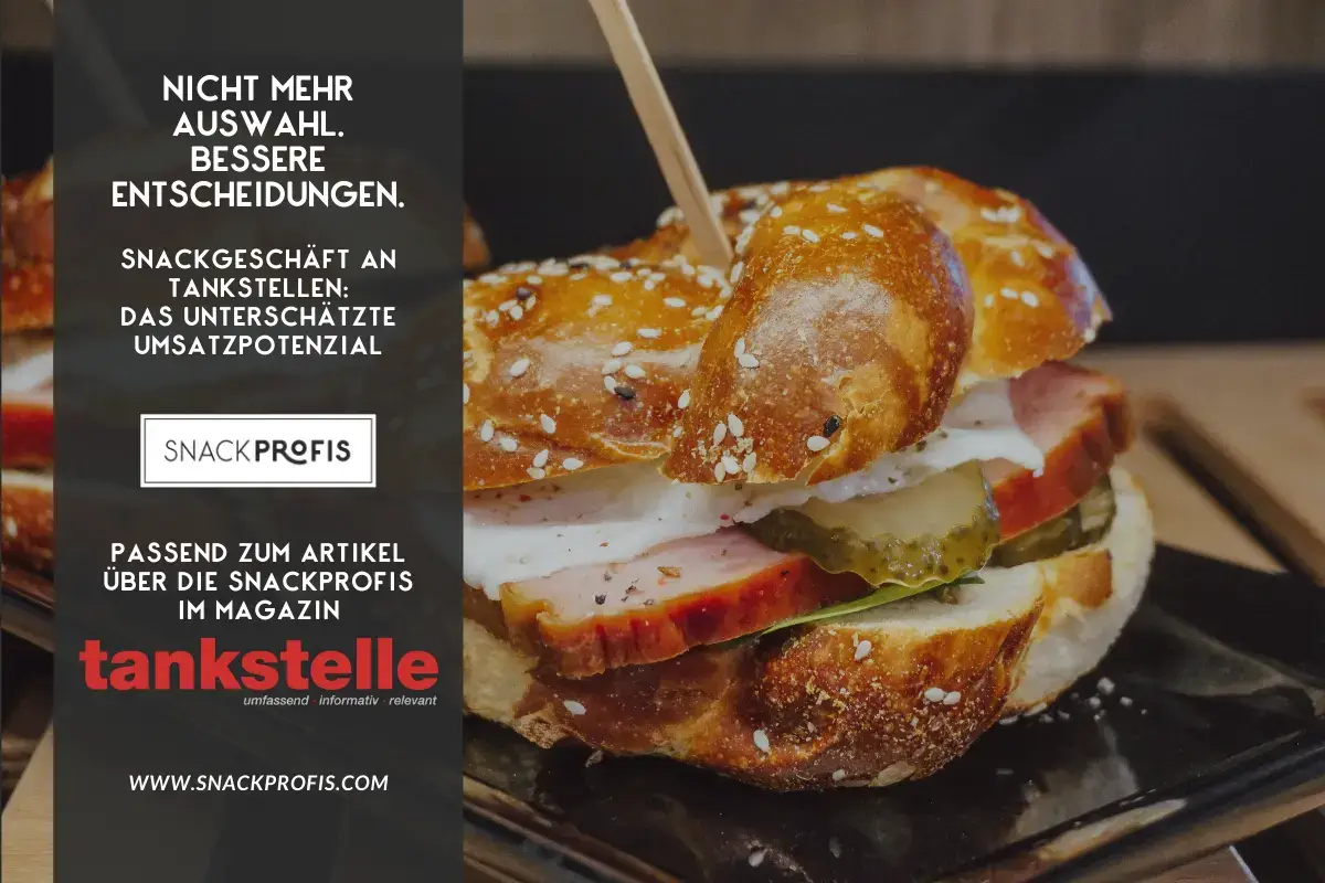 Warum klassische Tankstellen-Snacks nicht mehr funktionieren und wie moderne Snackkonzepte Umsatz, Frequenz und Mitarbeiterbindung verbessern. Klartext statt Theorie.