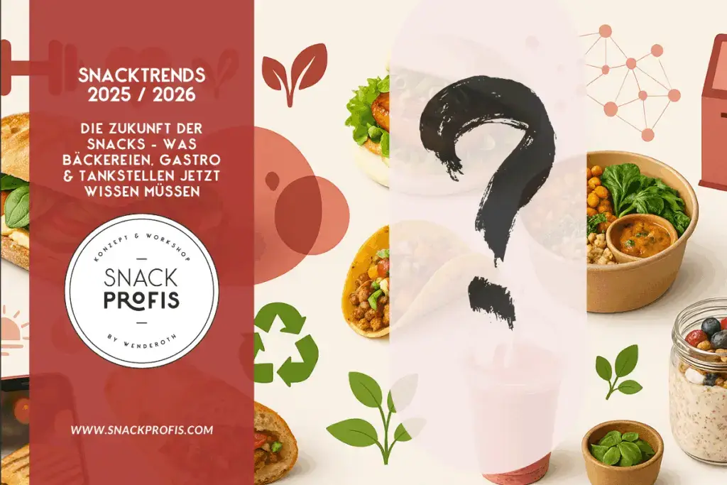Snacktrends 2025 / 2026: Die Zukunft der Snacks – was Bäckereien, Gastro & Tankstellen jetzt wissen müssen